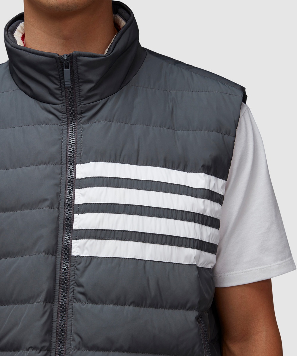 4 bar down ski vest - 4