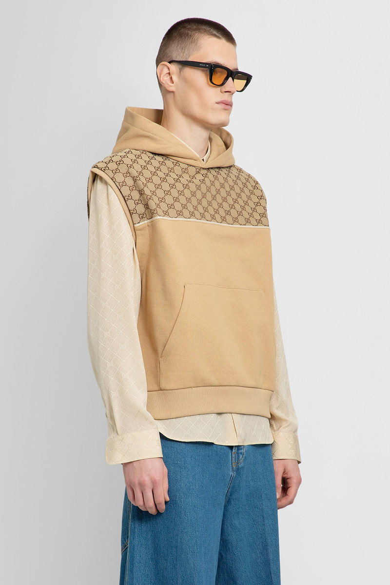 GUCCI Gg-Canvas-Sleeveless-Hoodie outlook