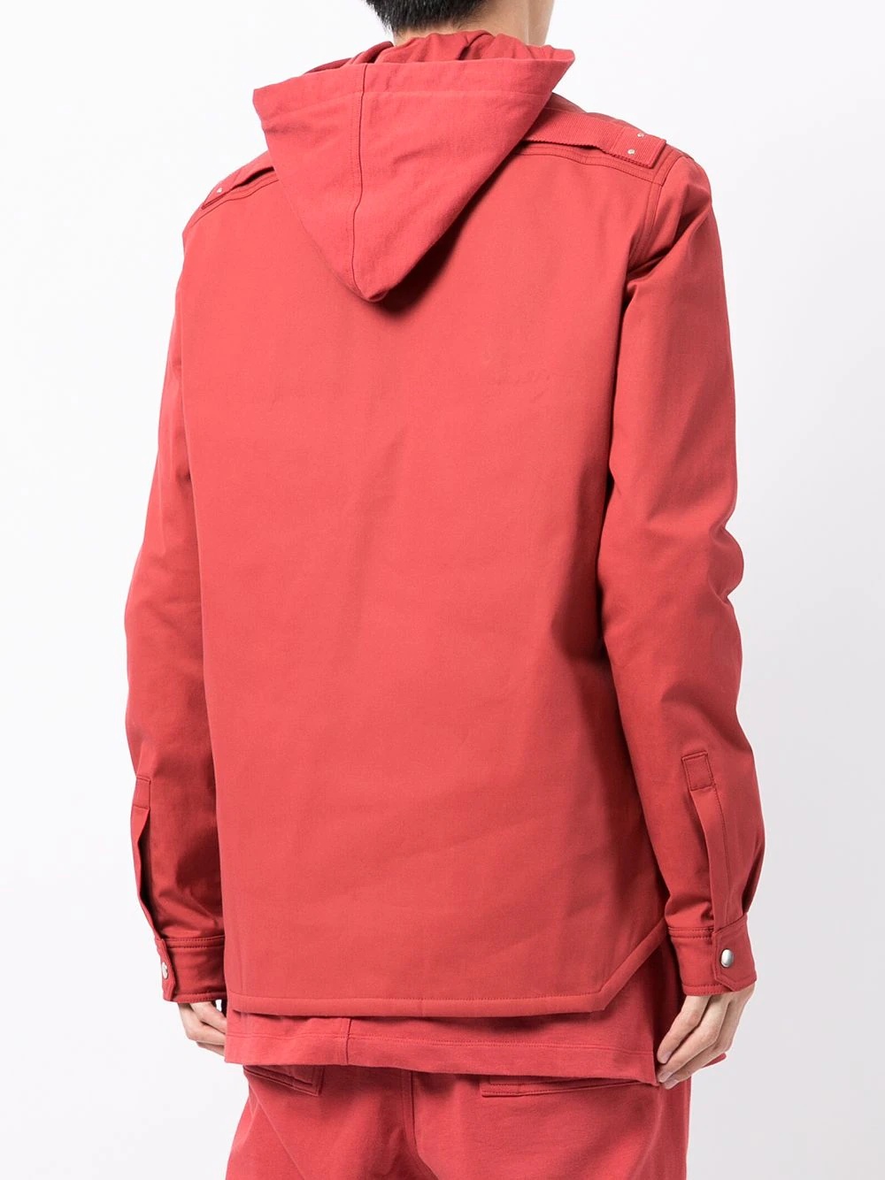 long-sleeved shirt jacket - 4