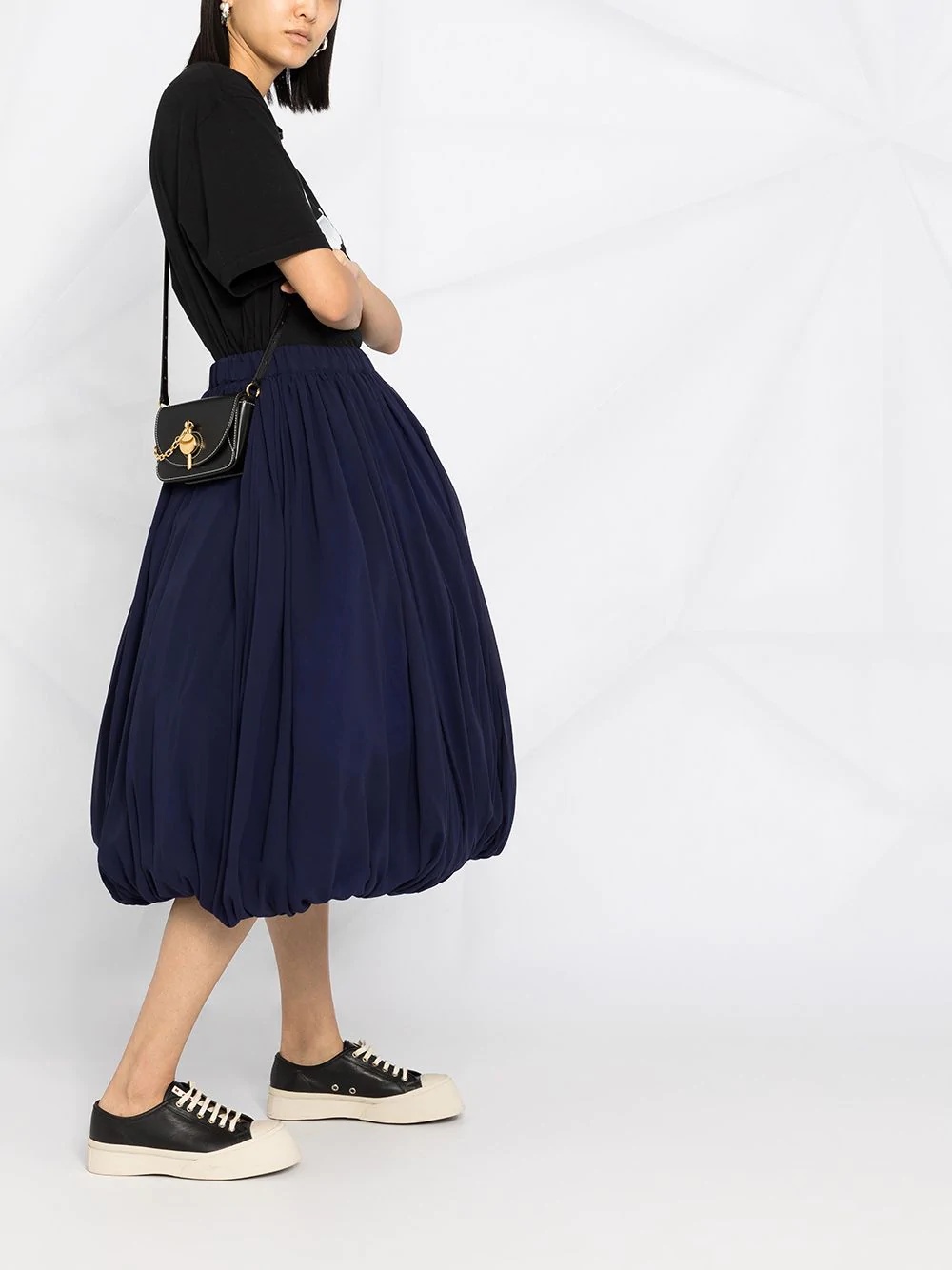 high-waisted balloon skirt - 6