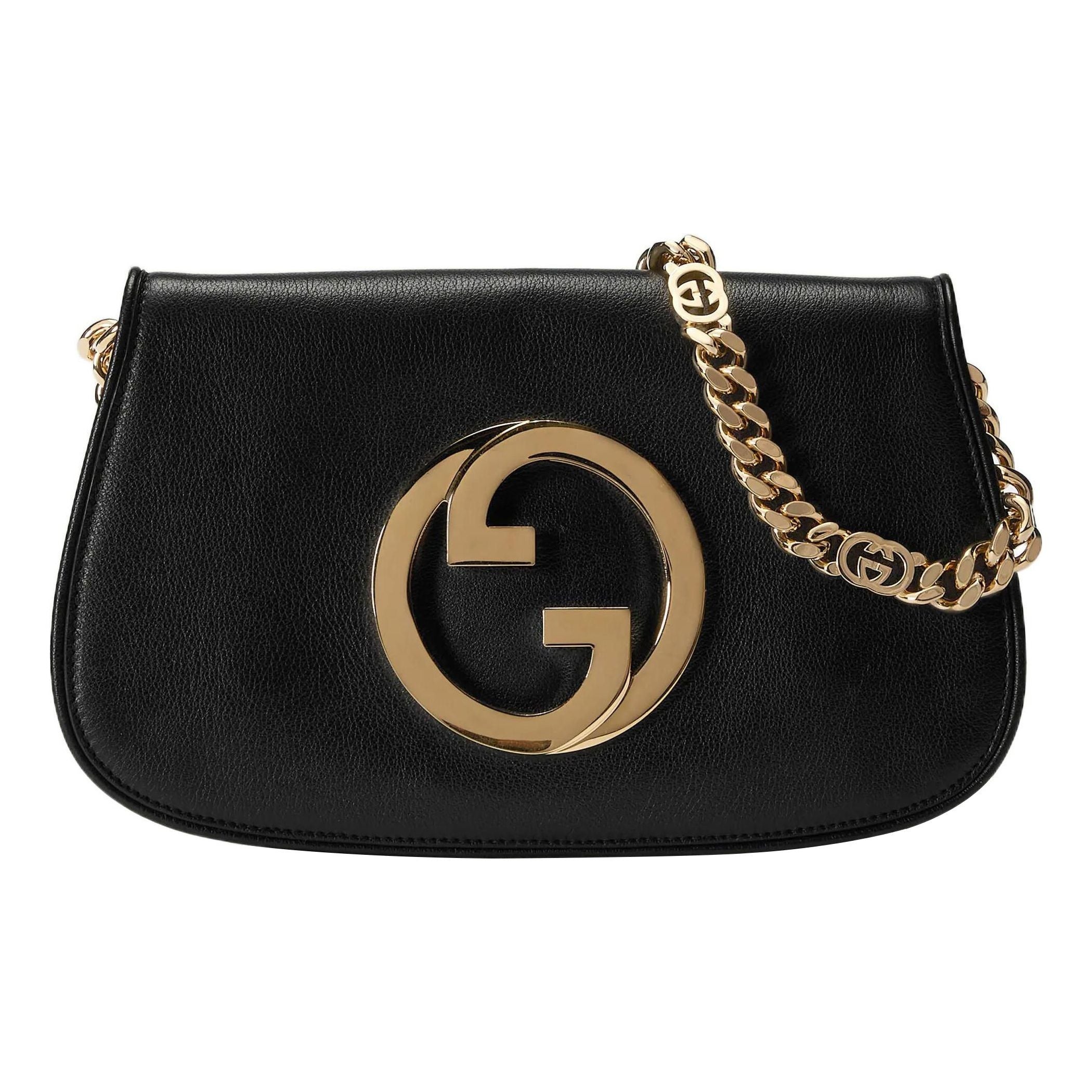 GUCCI (WMNS) Gucci Blondie Shoulder Bag 'Black' 699268-UXX0G