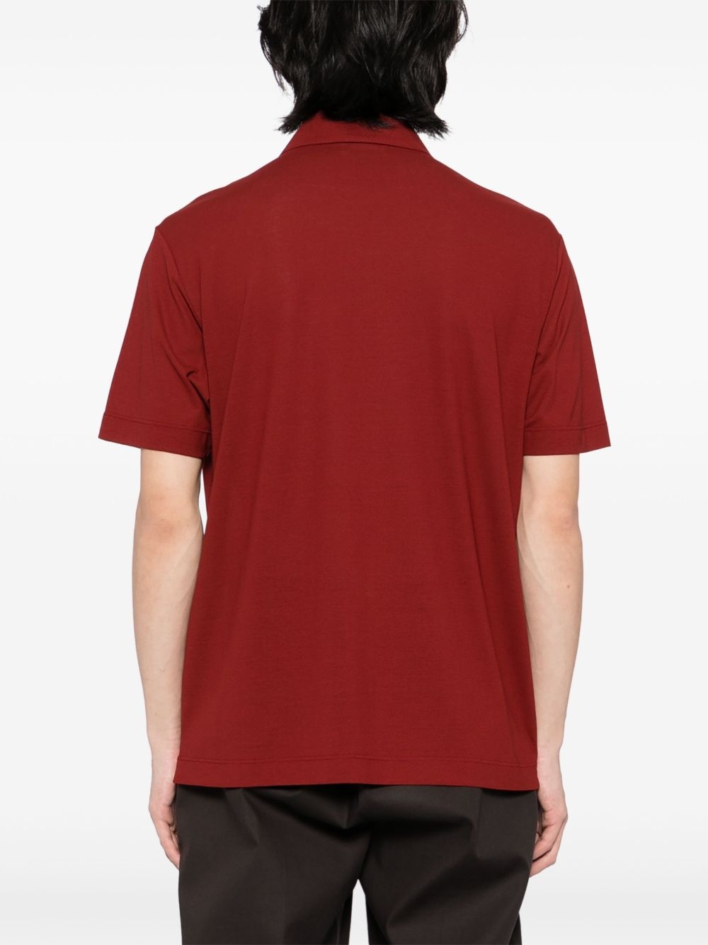cotton polo shirt - 3