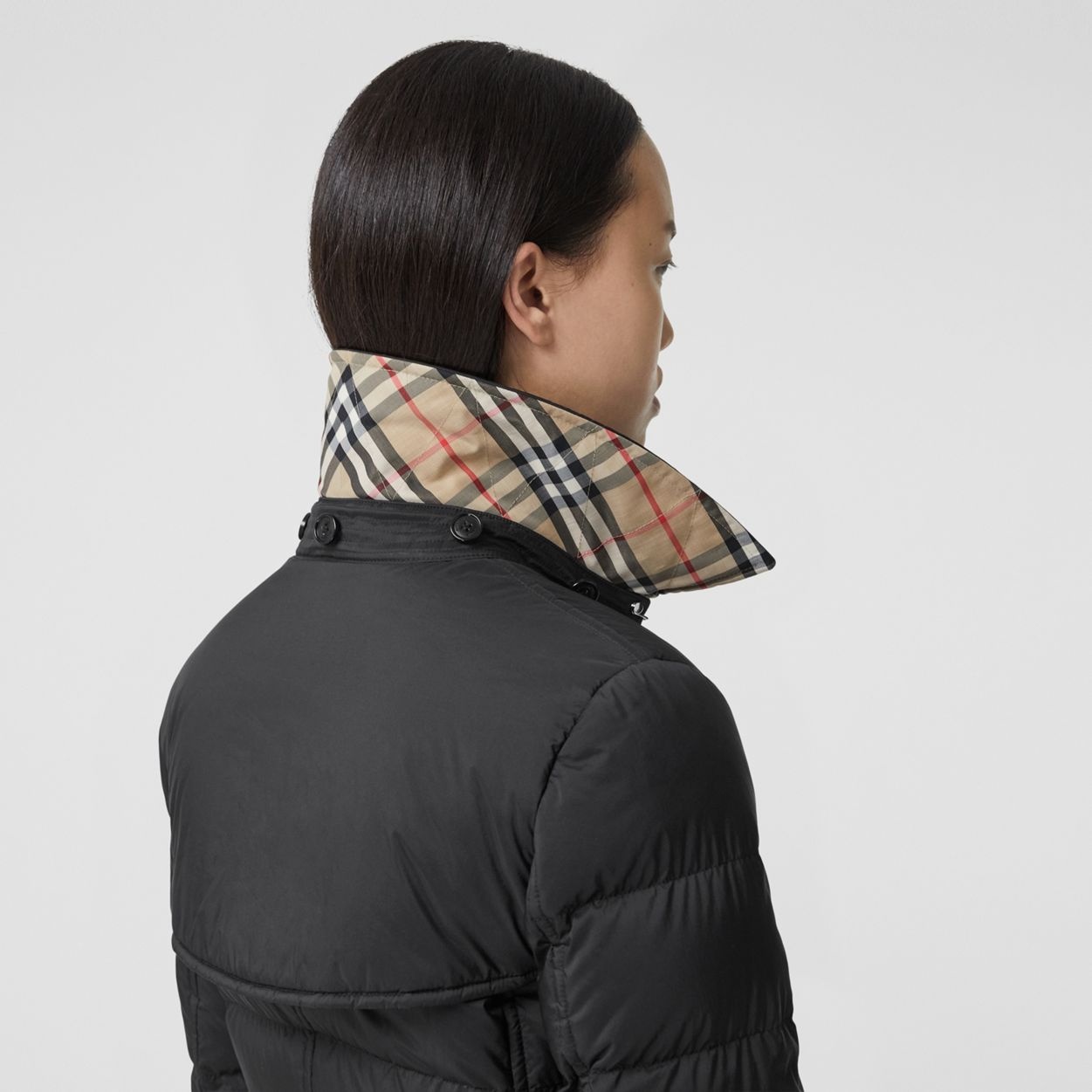 Detachable Hood Down-filled Coat - 5