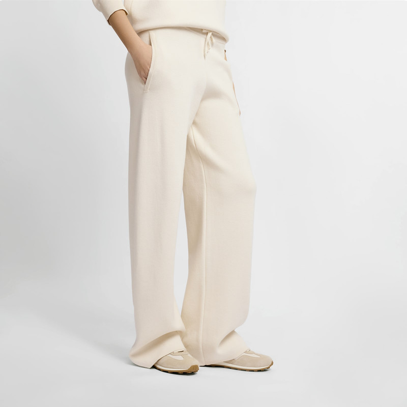 Pants in doubled knit 7