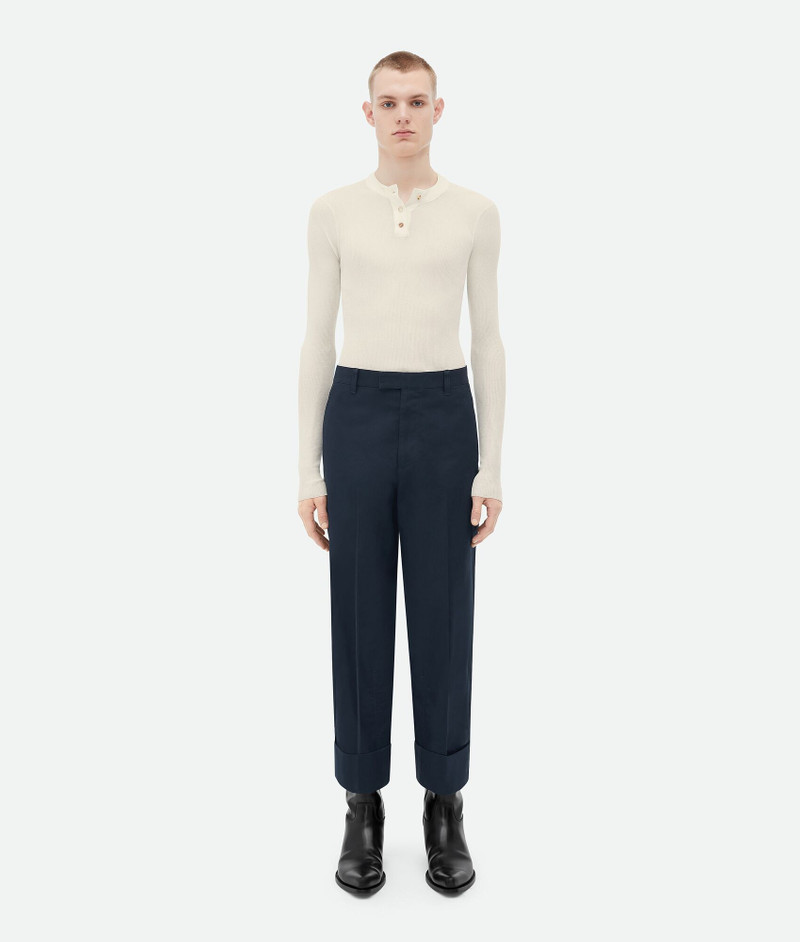 Bottega Veneta Lapeled Cotton Pants outlook