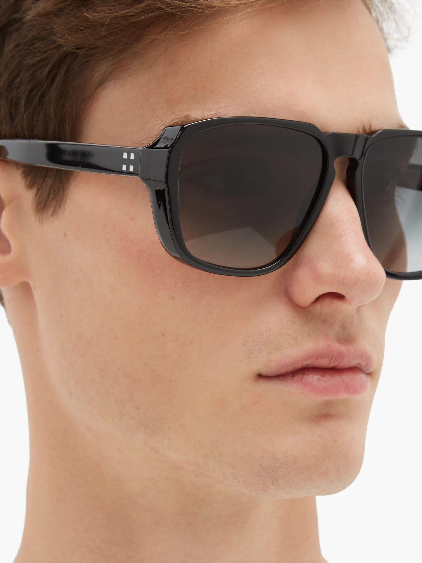 Aviator acetate sunglasses - 3