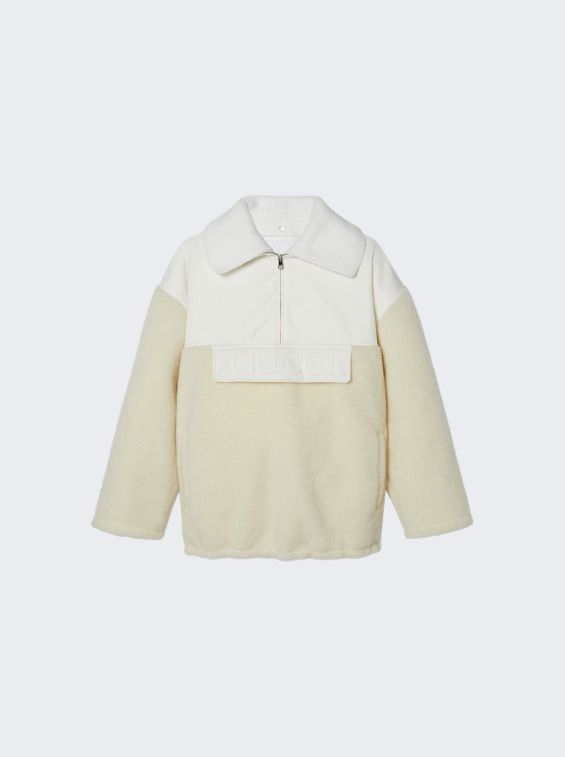 양모 혼합 fleece zip 재킷 1