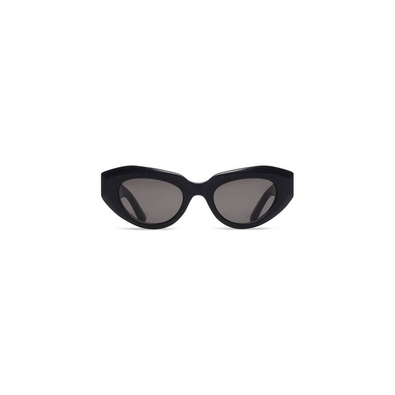 Women's Rive Gauche Cat Sunglasses in Black - 1