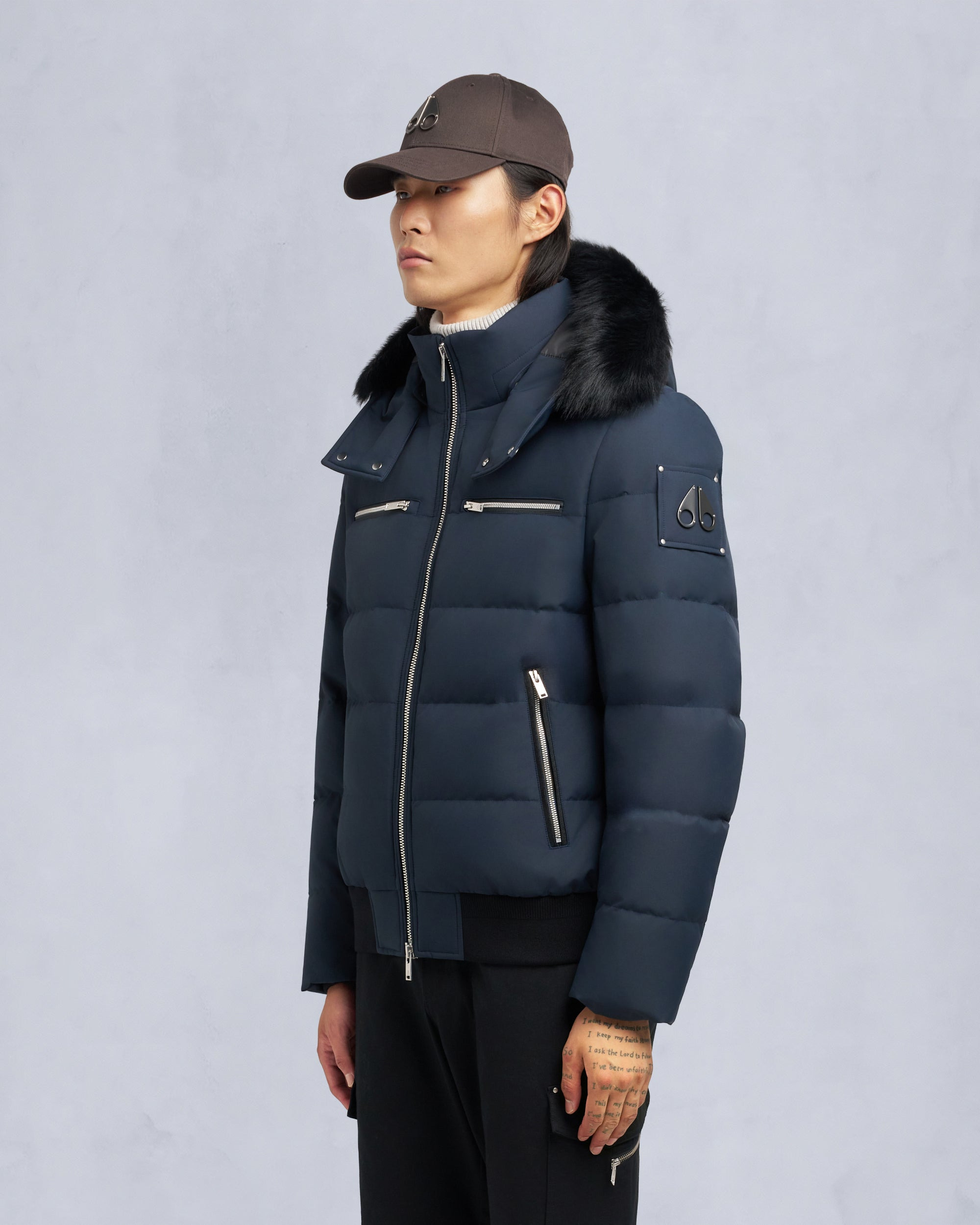 CLOUD SHEARLING BOMBER JACKET - 3