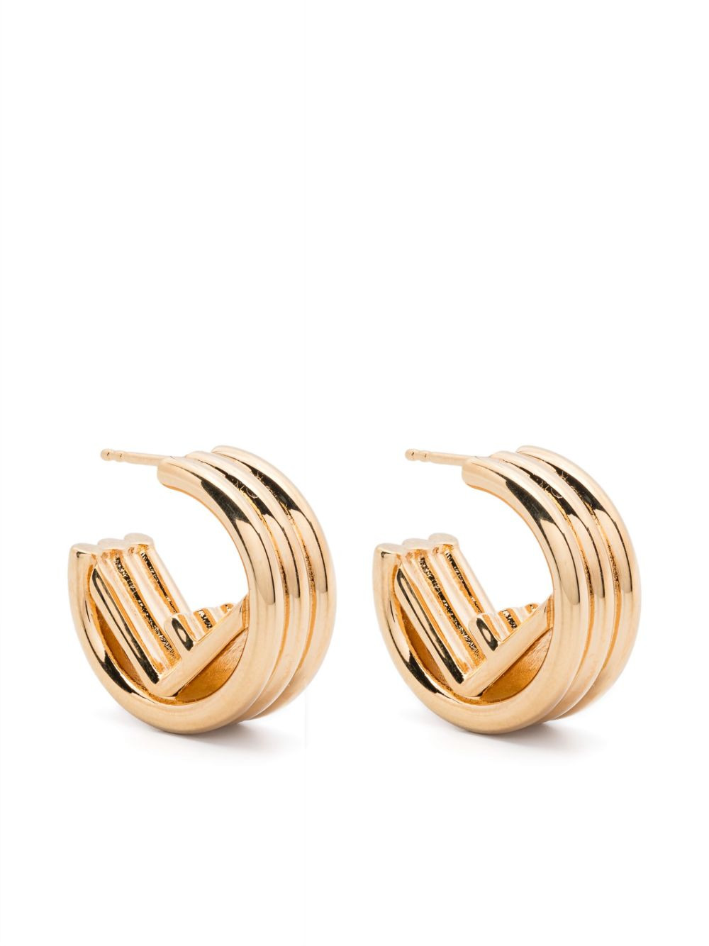 F is Fendi earrings - 1