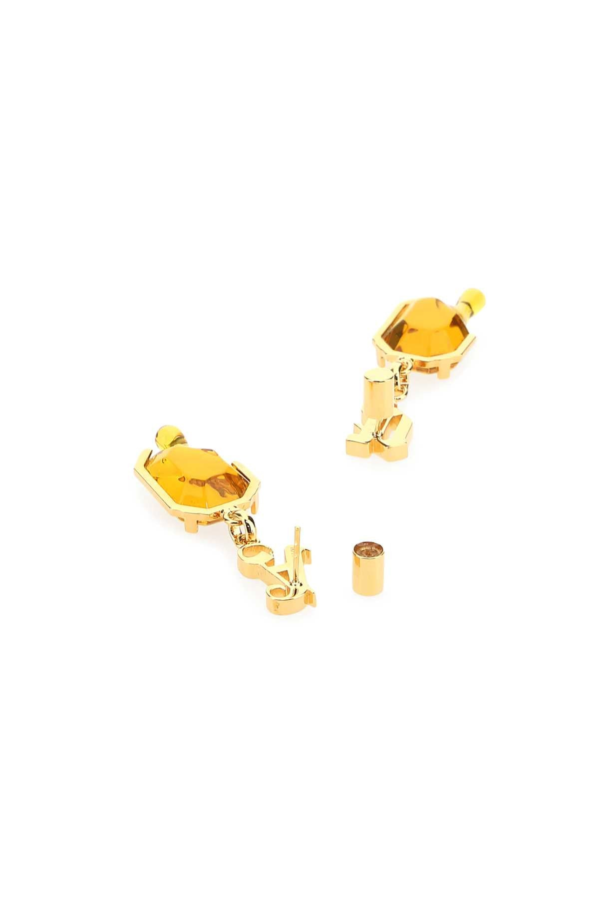Palm Angels Women Golden Metal Earrings - 3