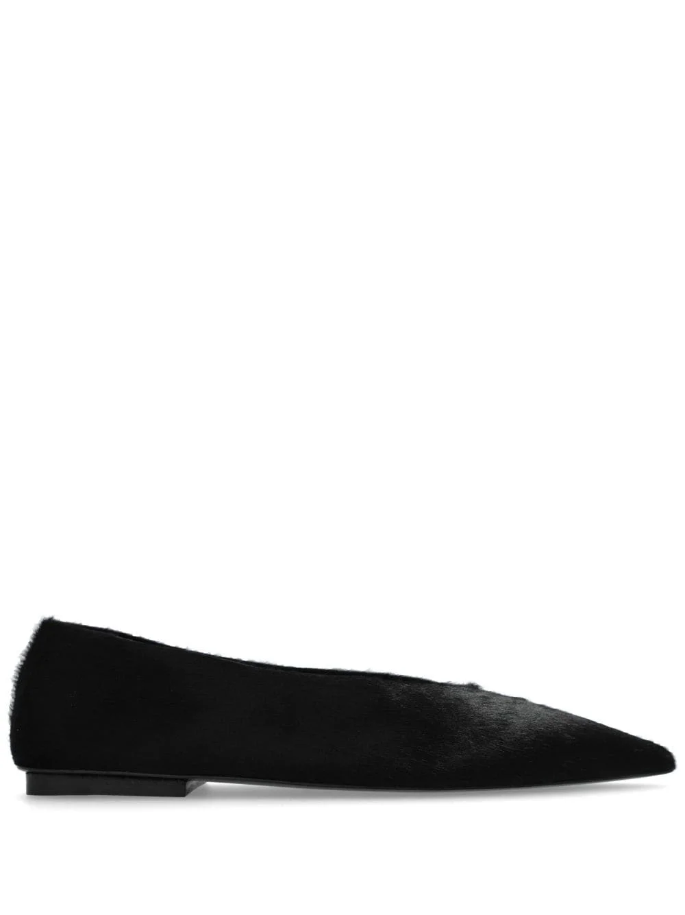 Ago pointed-toe leather ballerinas - 1