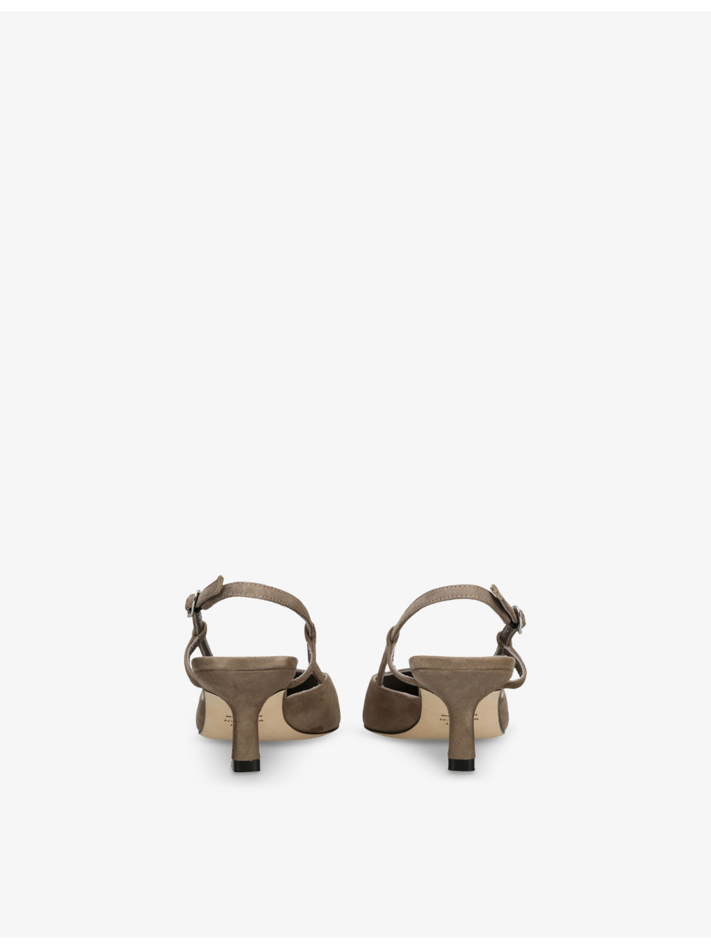 Vinnie 50 Suede Slingback Courts - 4