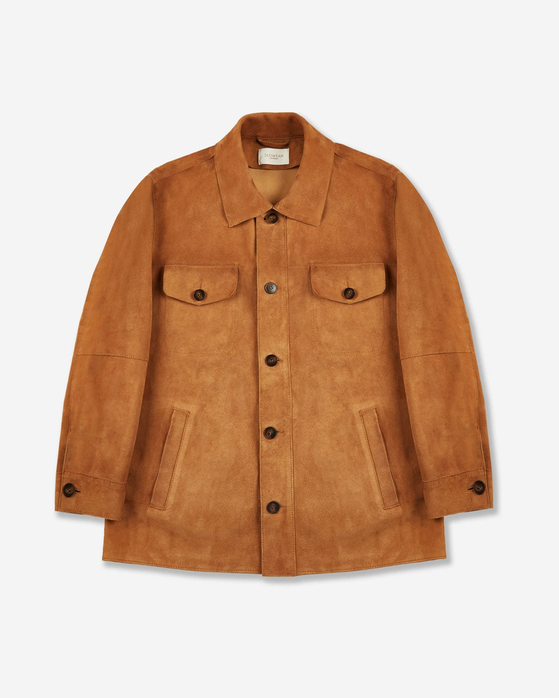 Suede overshirt 1