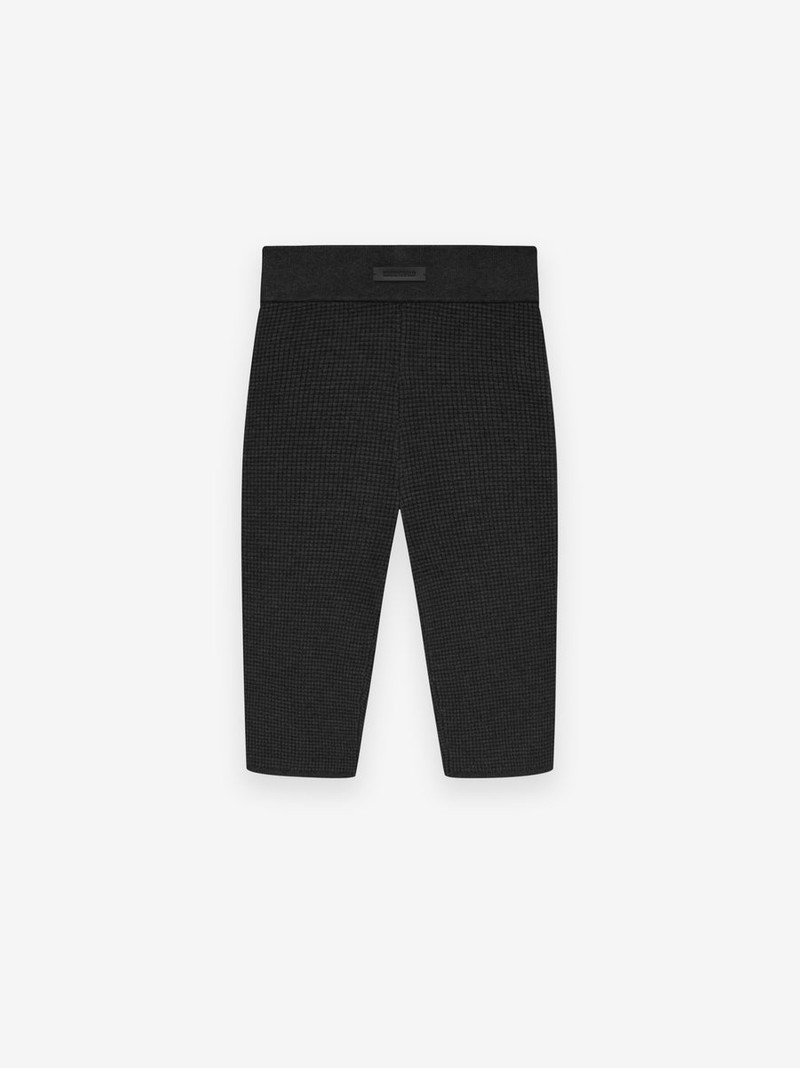 Womens Waffle Biker Short 1