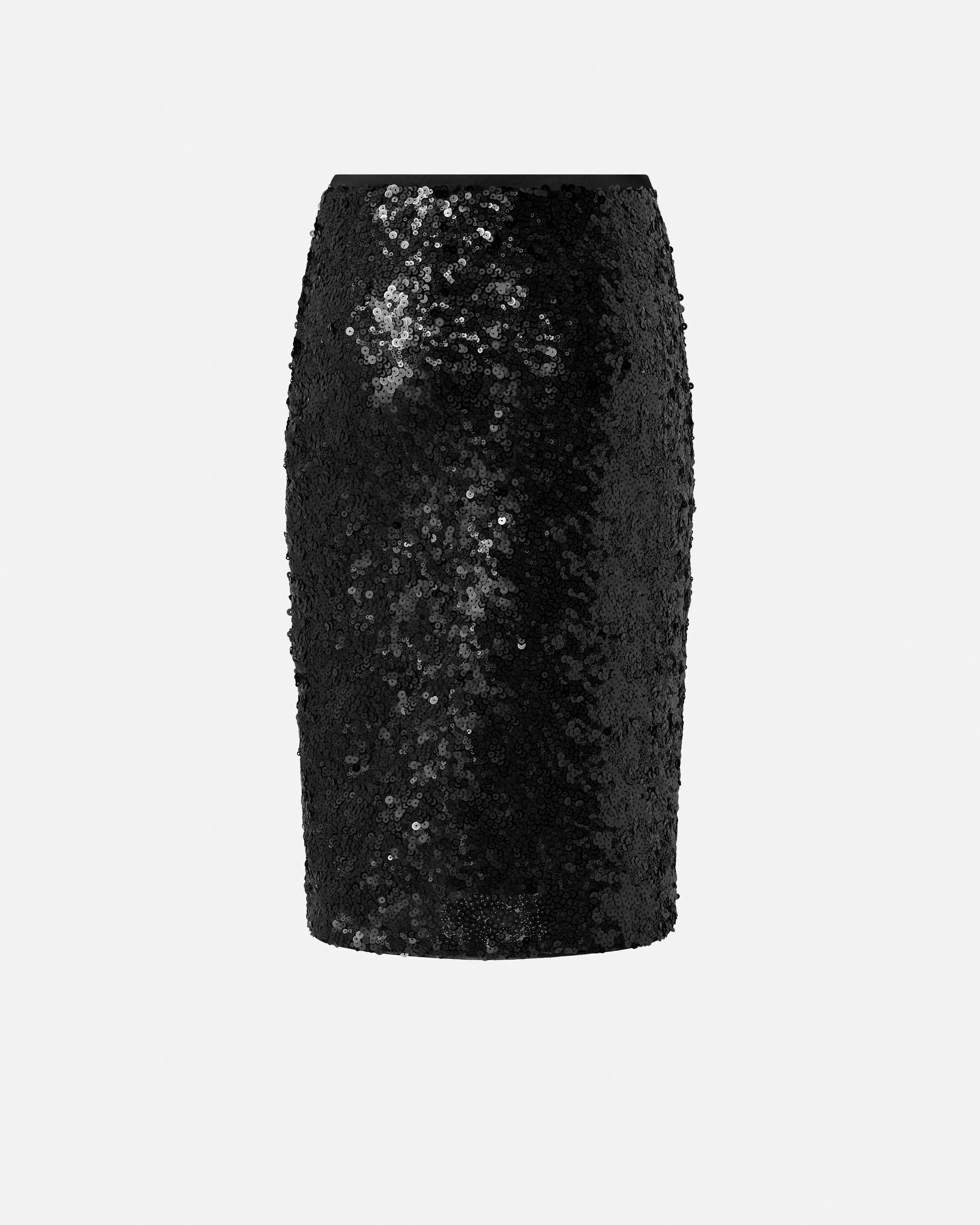 PENCIL SKIRT WITH SEQUINS - 6