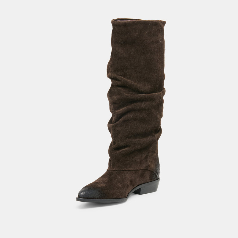 MARLA BOOTS DK BROWN SUEDE 4