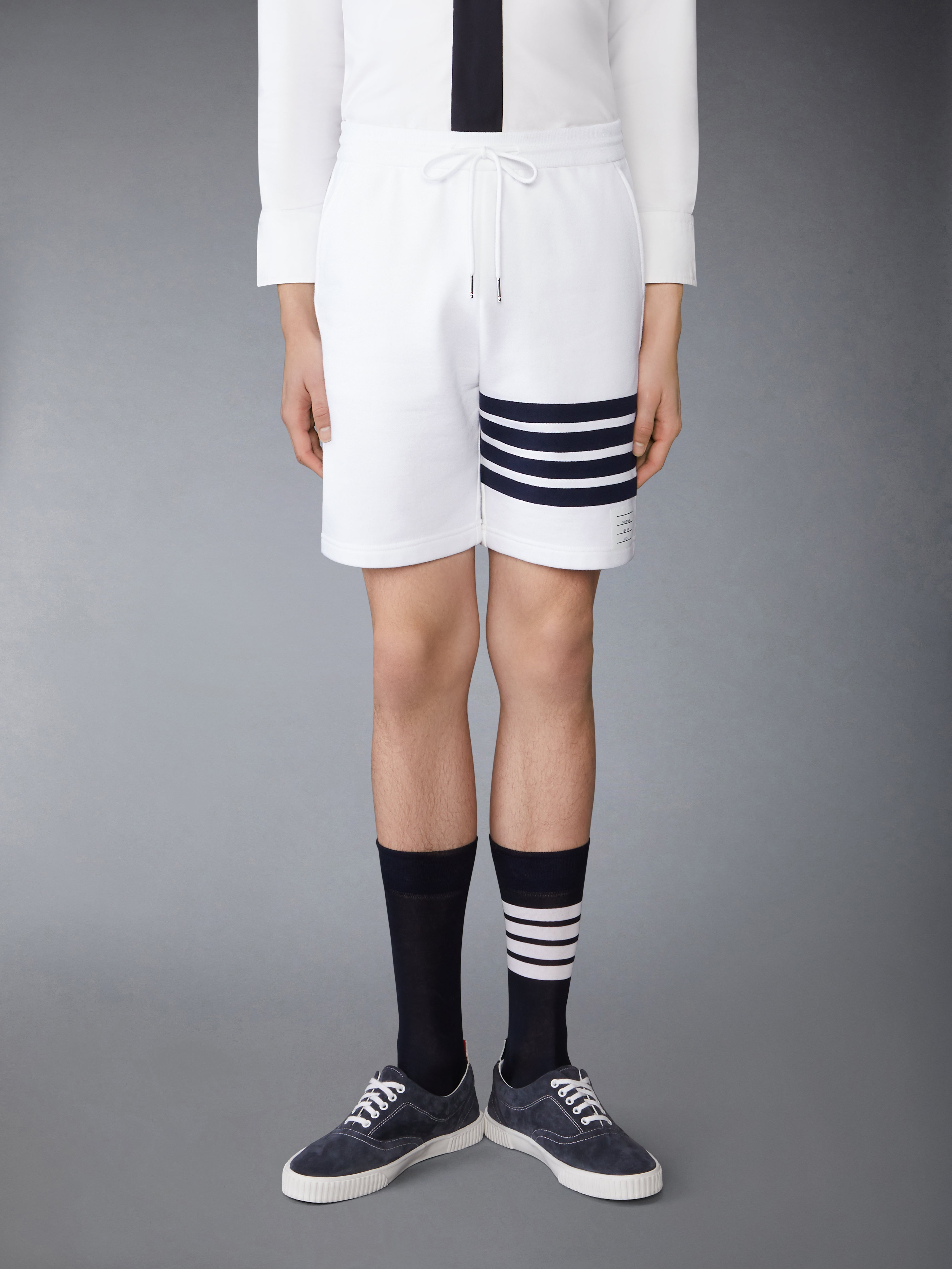 CLASSIC LOOPBACK 4-BAR SWEAT SHORTS - 2