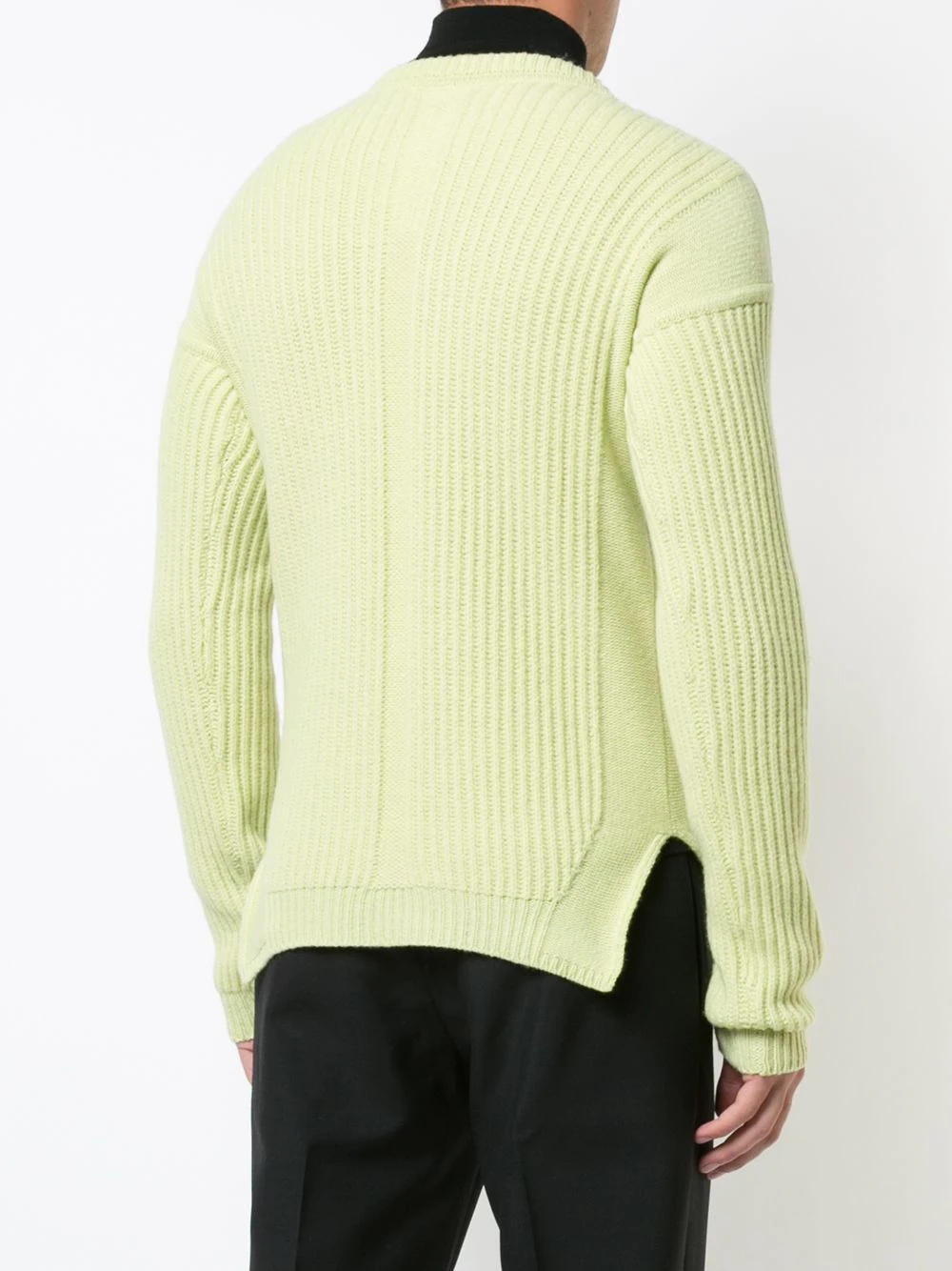 fisherman knit jumper - 4