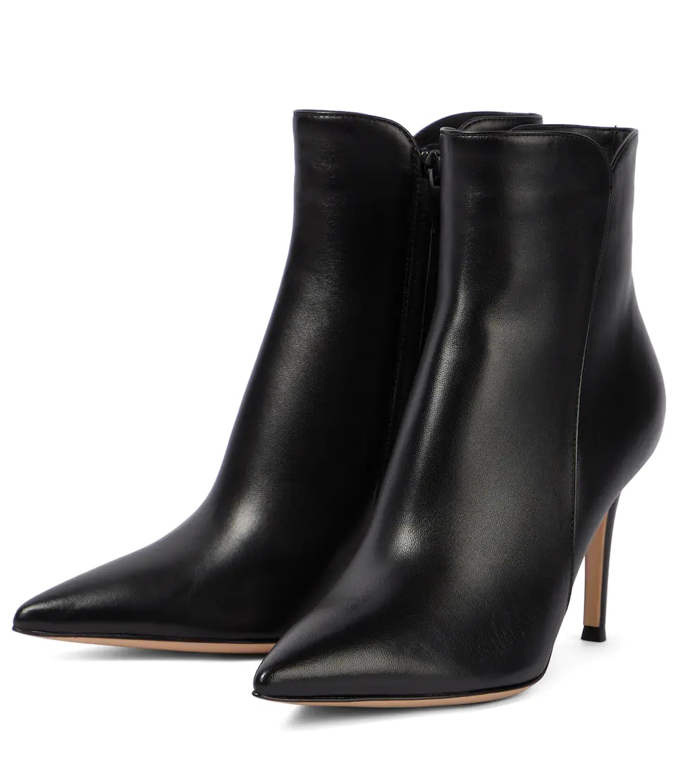 Levy 85 leather ankle boots - 5