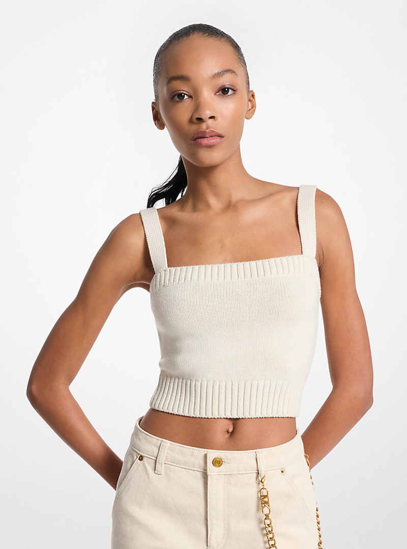 Wool Cropped Camisole 1