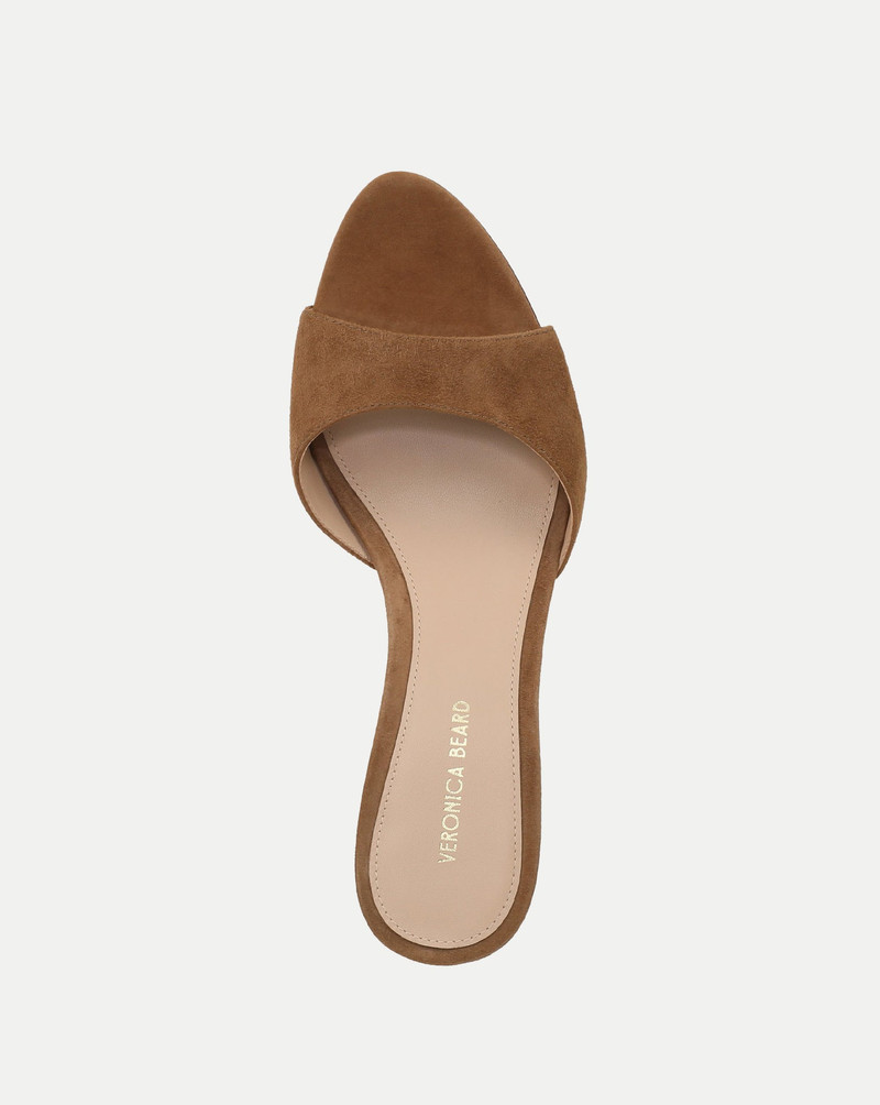 VERONICA BEARD TIA SUEDE SANDAL outlook