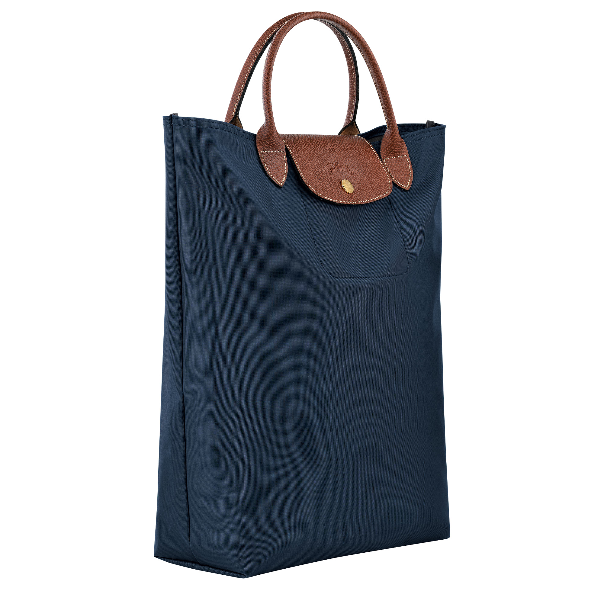 Le Pliage M Tote bag Navy - Canvas - 3