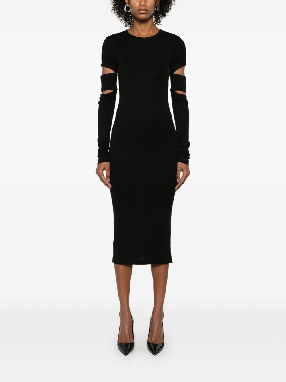 Slash midi dress - 6