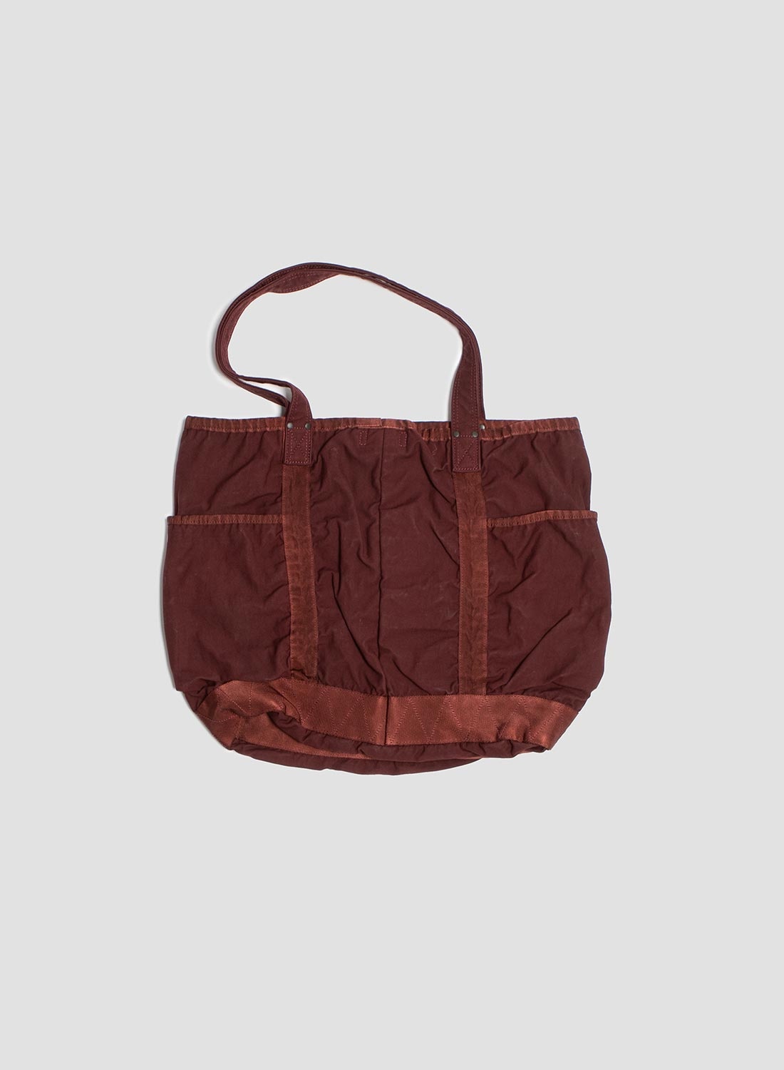 Porter-Yoshida & Co Crag Tote Bag in Burgundy - 3