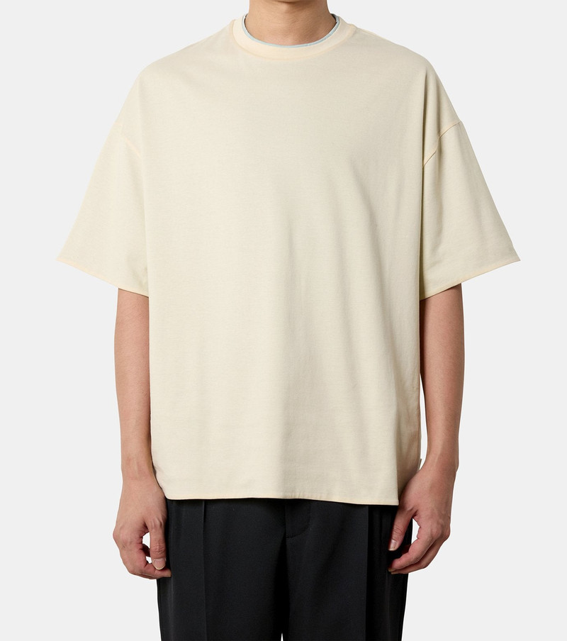 Jil Sander T-SHIRT CN SS DOUBLE LAYER outlook