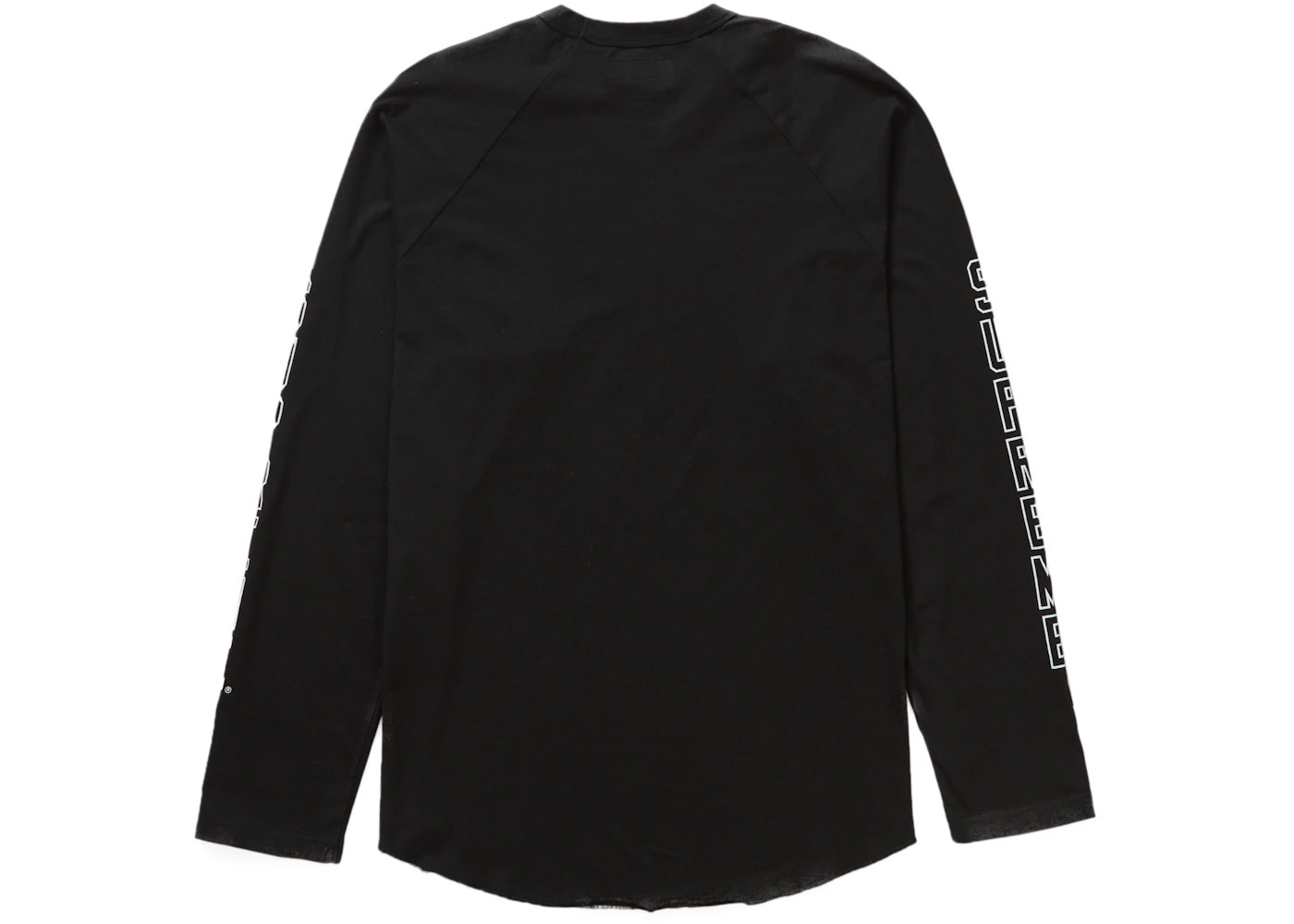 Supreme H.R. Giger Raglan L/S Top Black - 2
