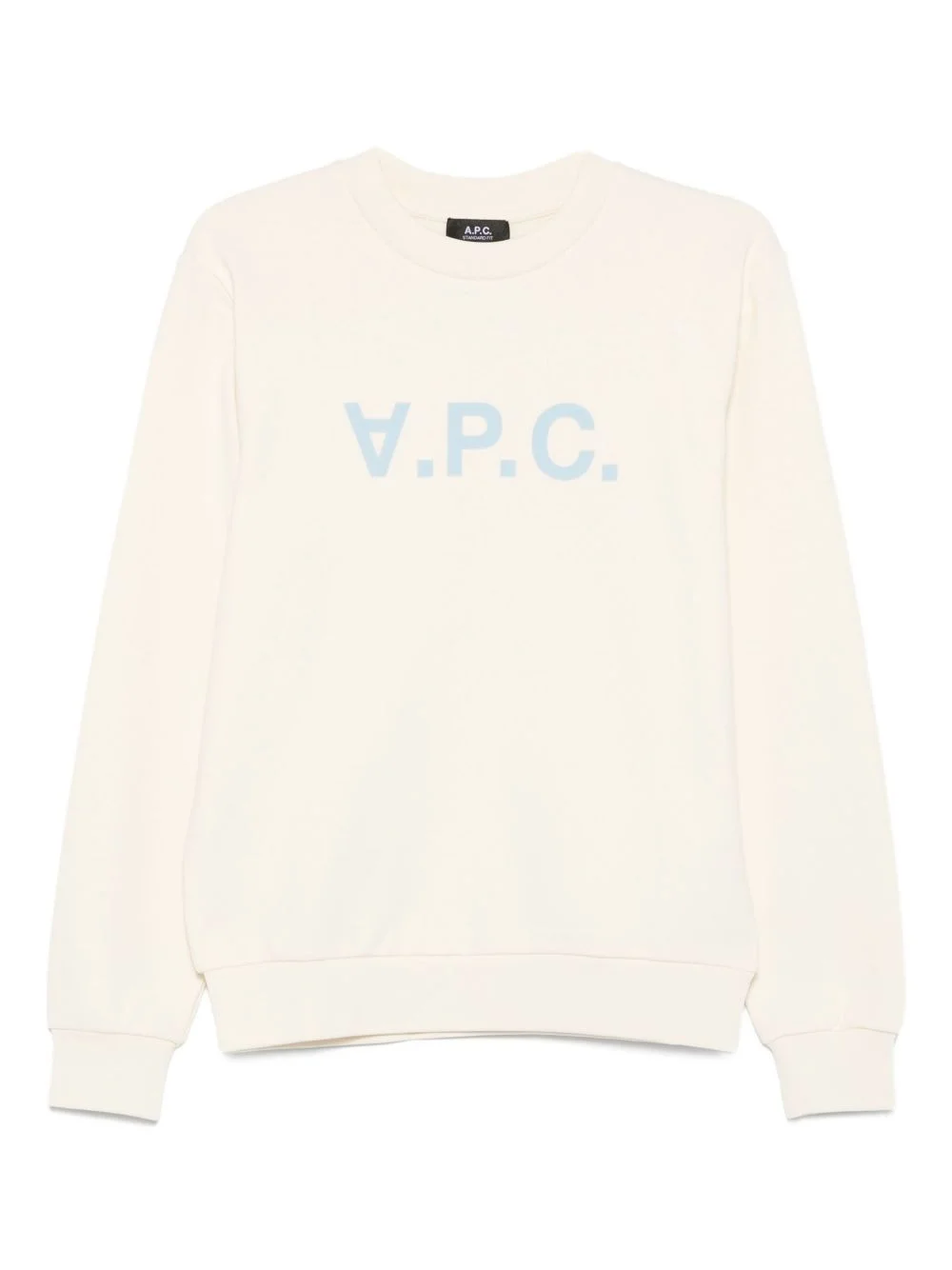 logo-print crew-neck sweater - 1