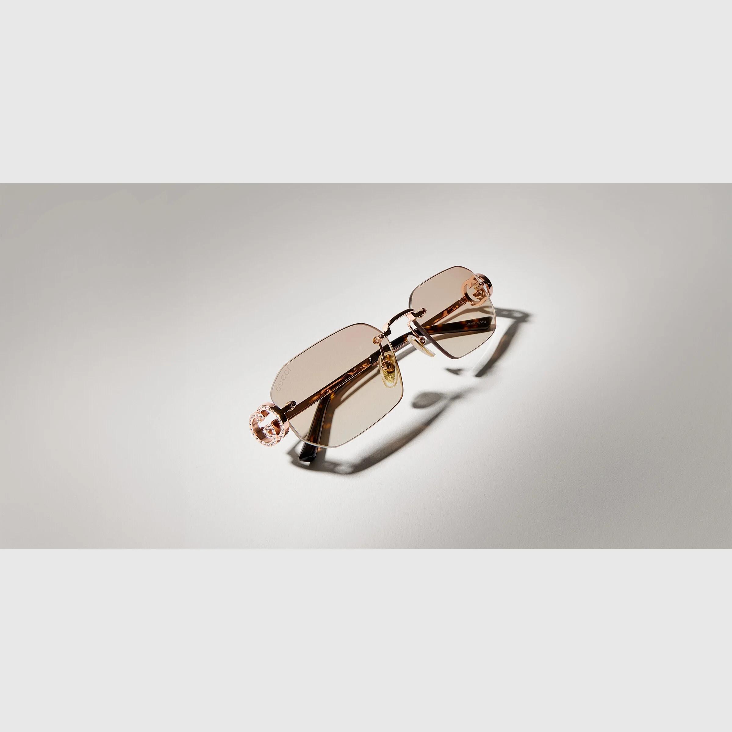 GG2228S Rectangular-frame sunglasses - 1