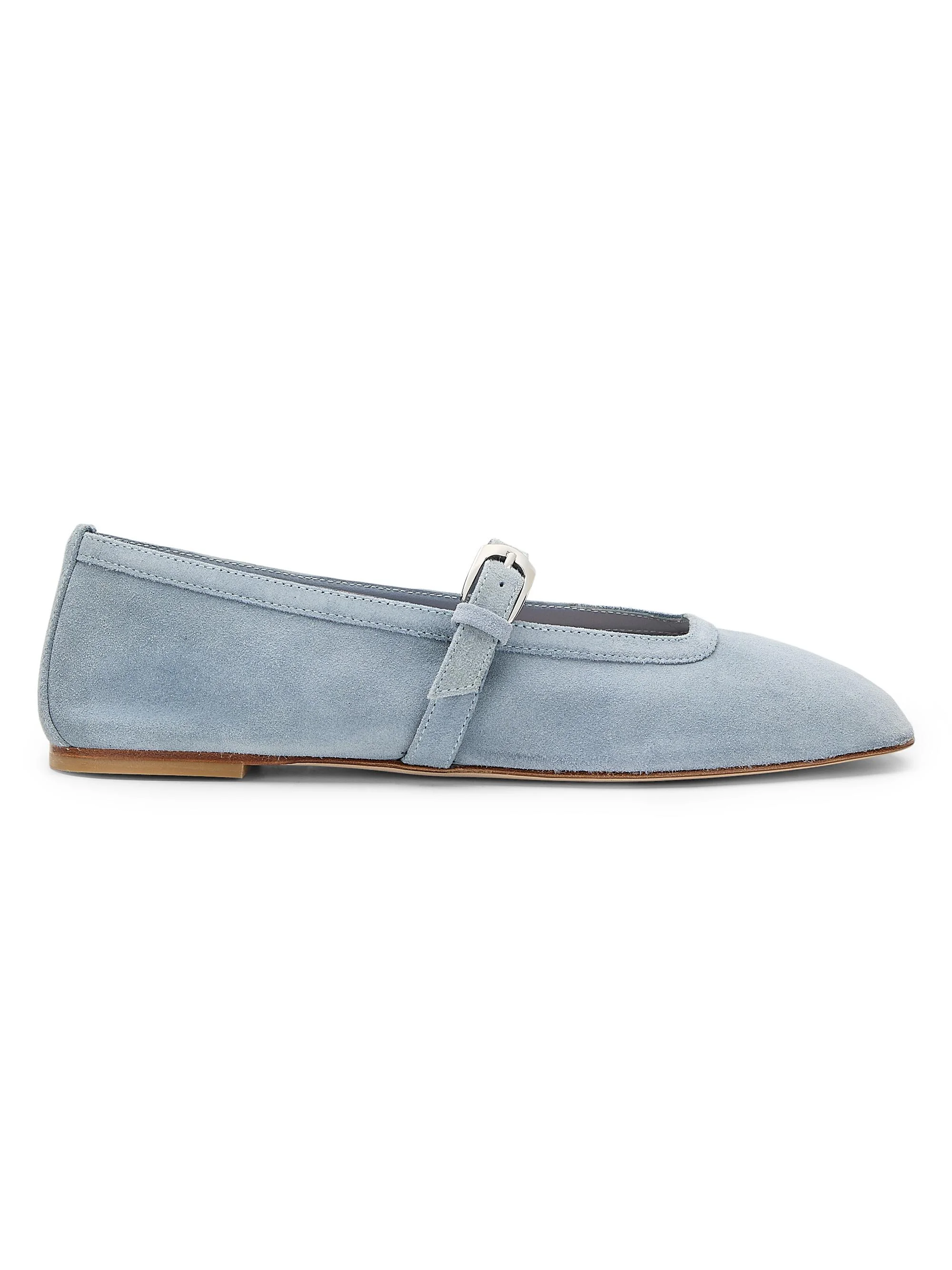 Women's Sai Suede Ballet Flats - Breezy Blue - 1