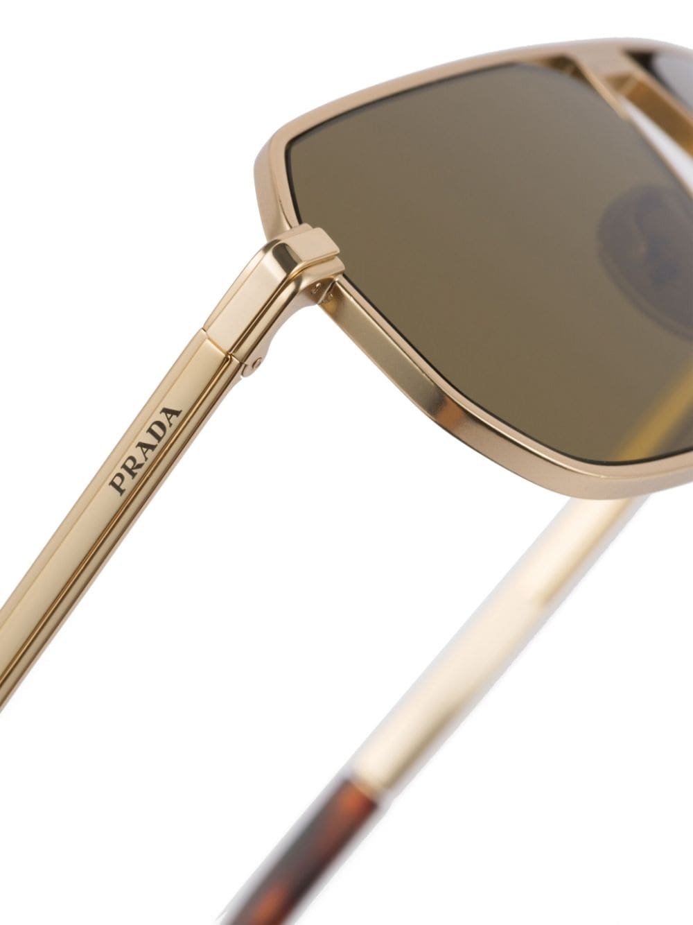 logo-plaque pilot-frame sunglasses - 4