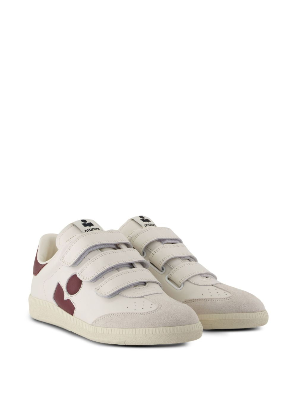 Beth Gb three-strap calfskin sneakers - 2