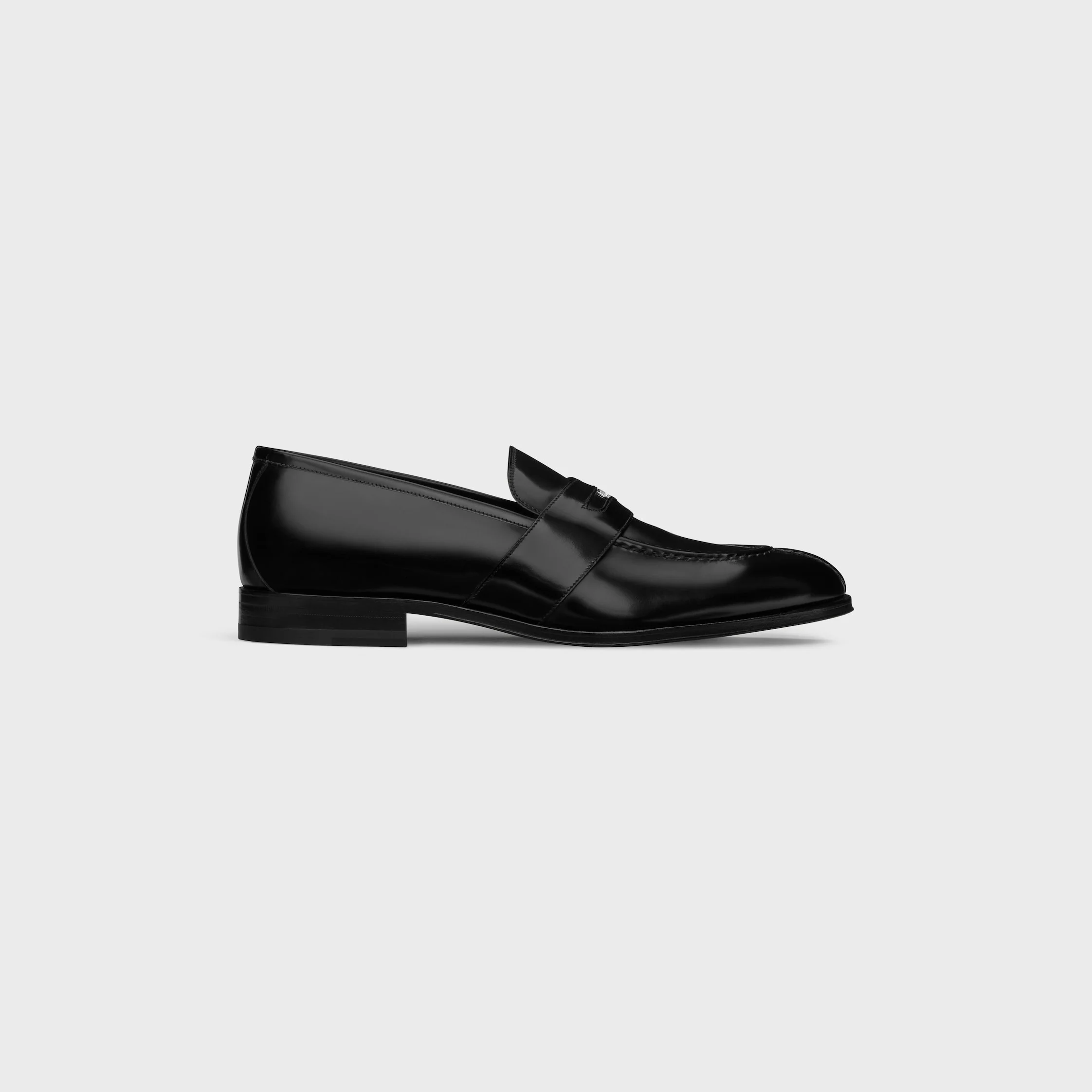 CELINE MALAQUAIS PENNY TRIOMPHE LOAFER in POLISHED BULLSKIN - 1