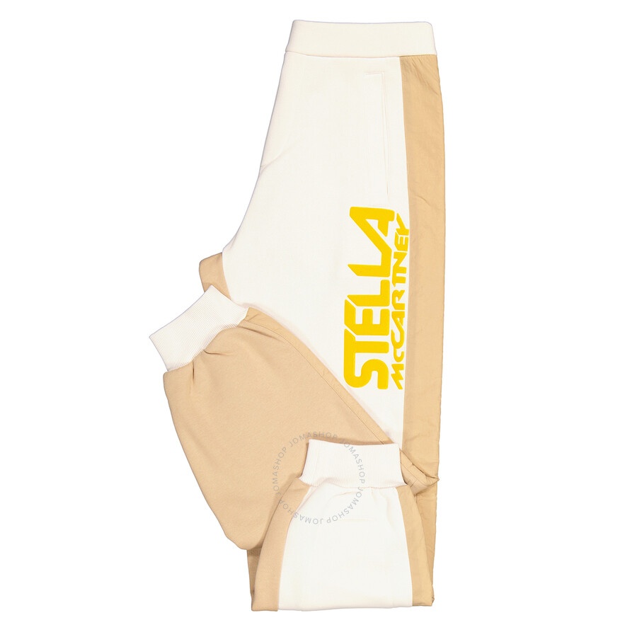 Stella McCartney Ladies Log Print Tracksuit Cotton Trousers - 7