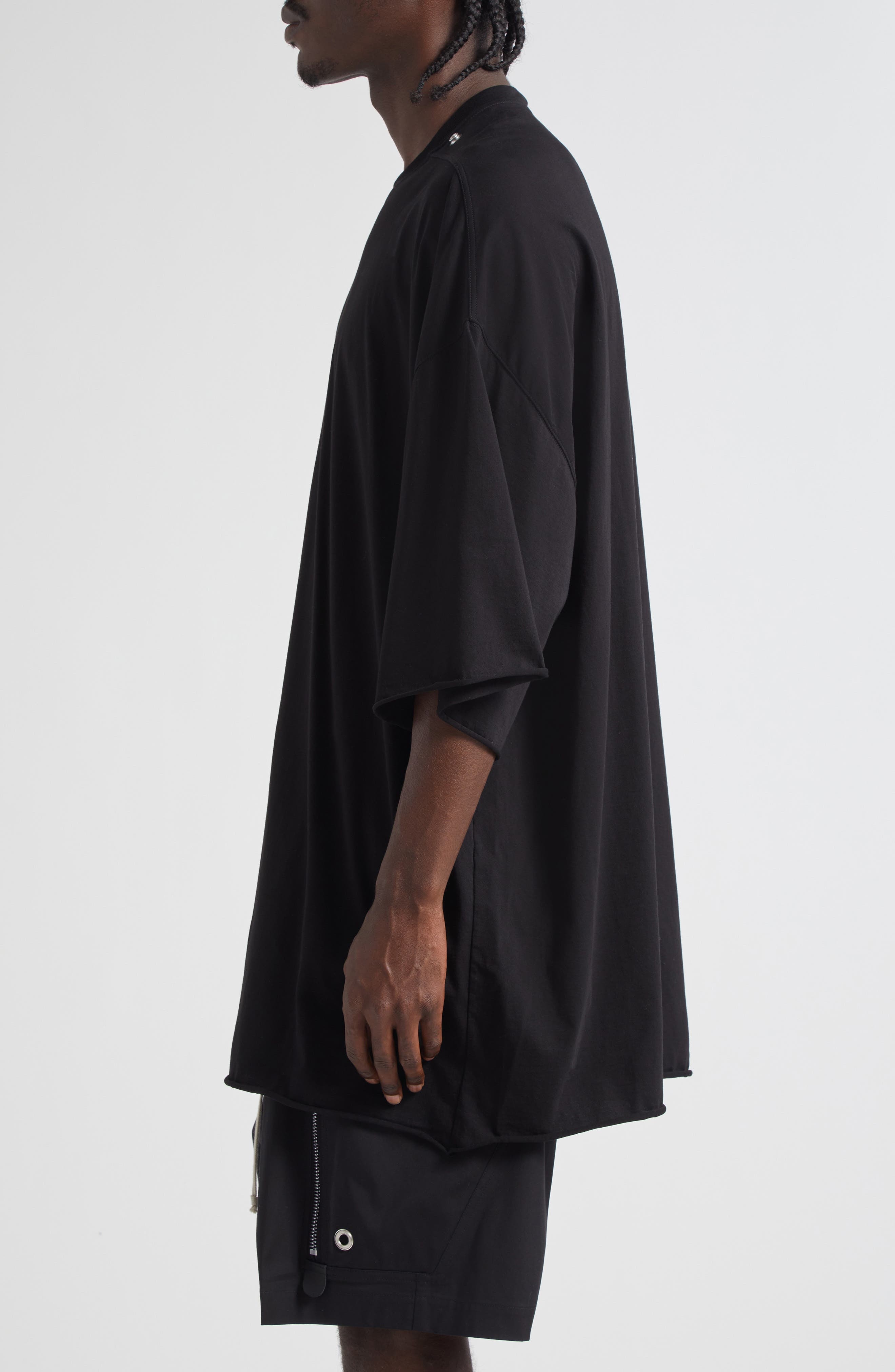 Rick Owens Tommy Oversize T-Shirt in Black at Nordstrom - 4