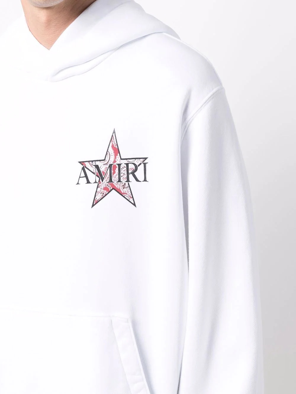 logo print hoodie - 5