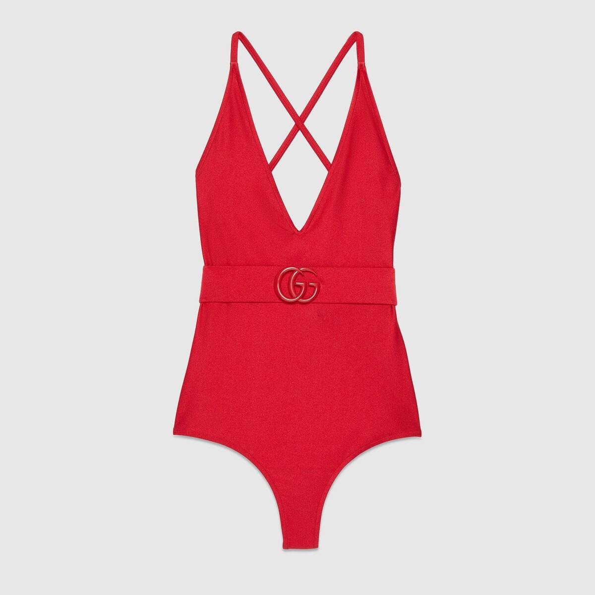 Sparkling stretch jersey swimsuit - 1
