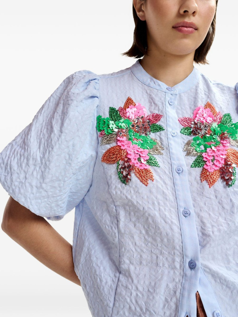 Jaiden floral-detail shirt 5