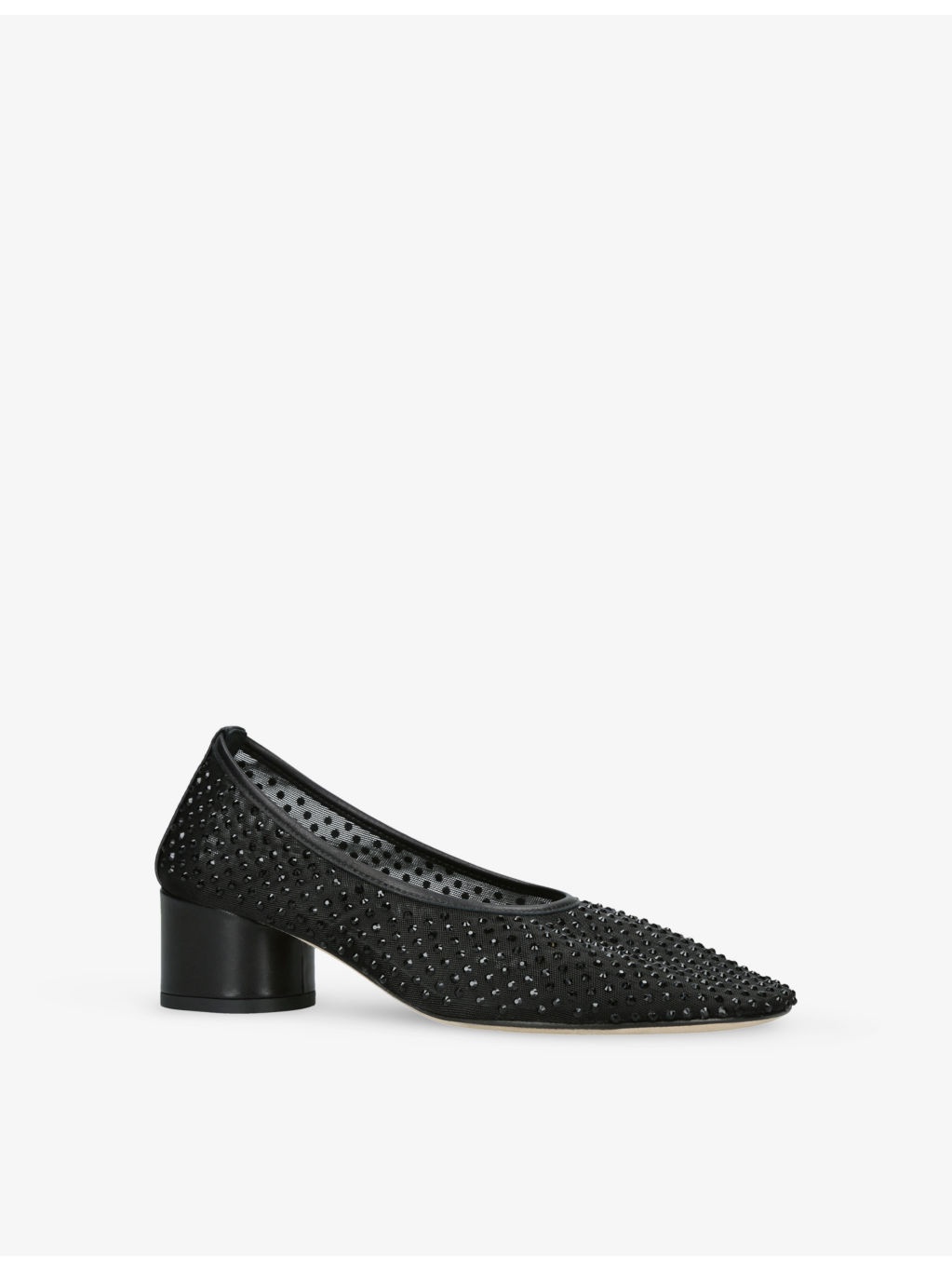 Balla Pump 55 Crystal Mesh Heeled Courts - 3