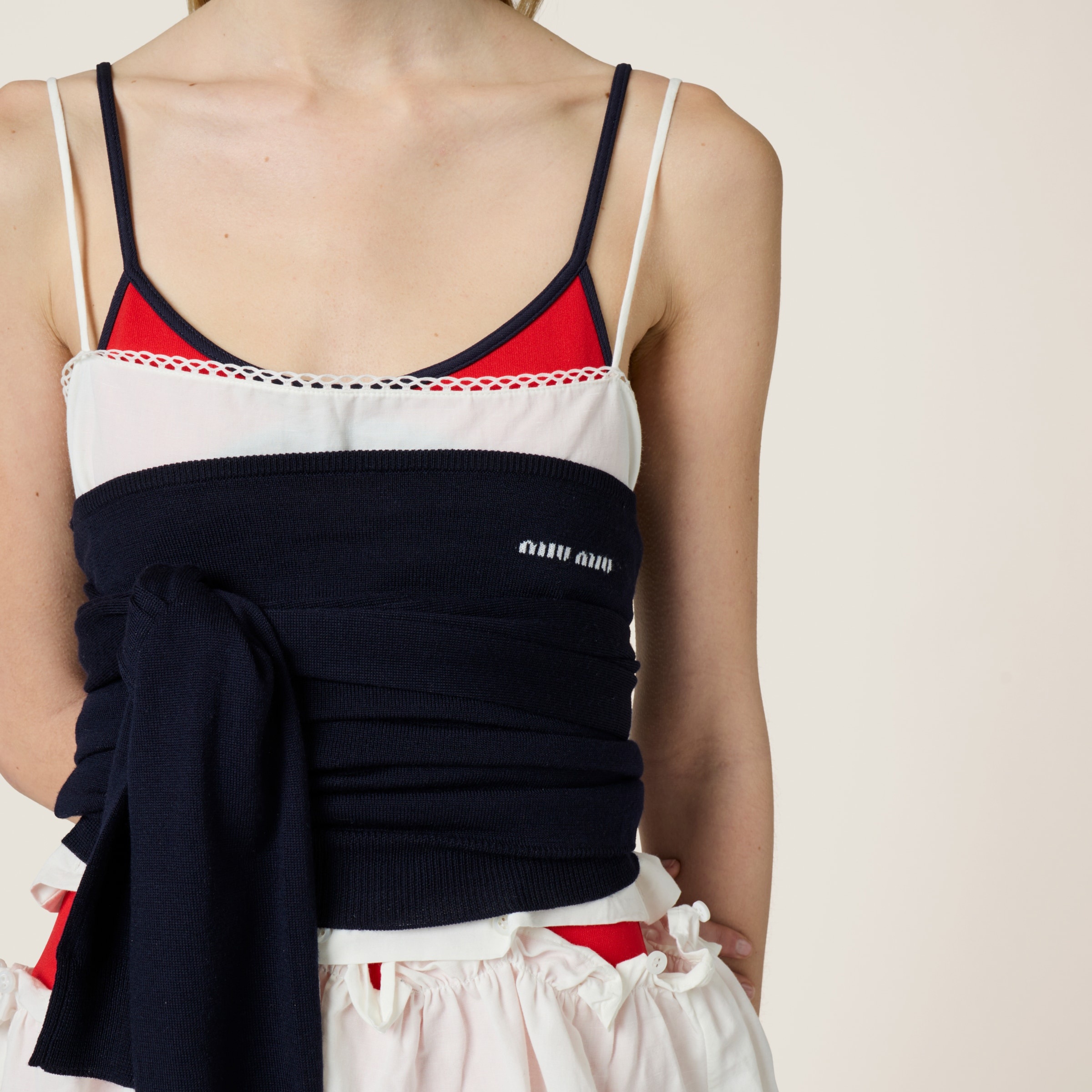 Slubbed poplin dress - 4