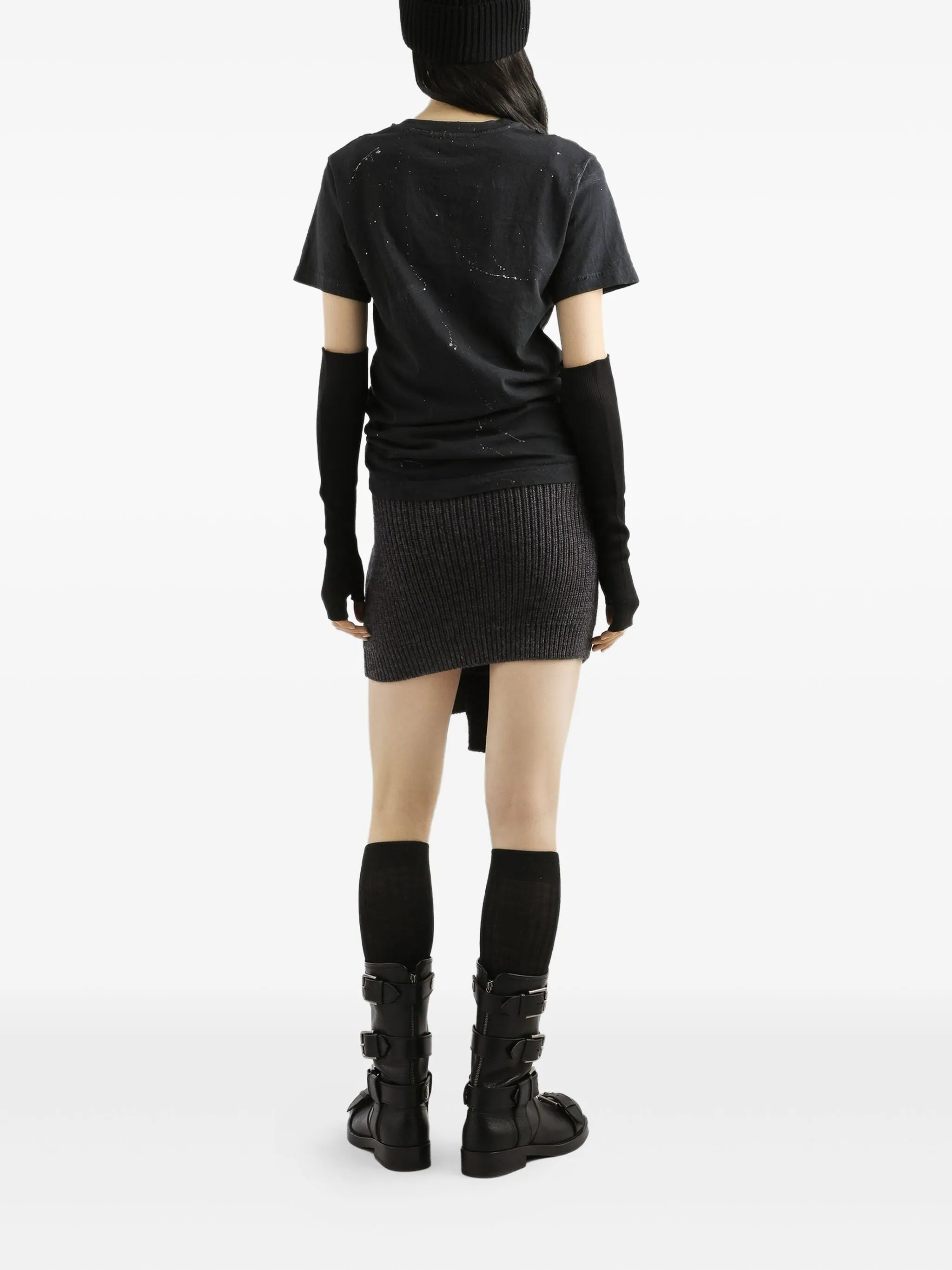Dolce & Gabbana Graphic-print Distressed T-shirt - 3