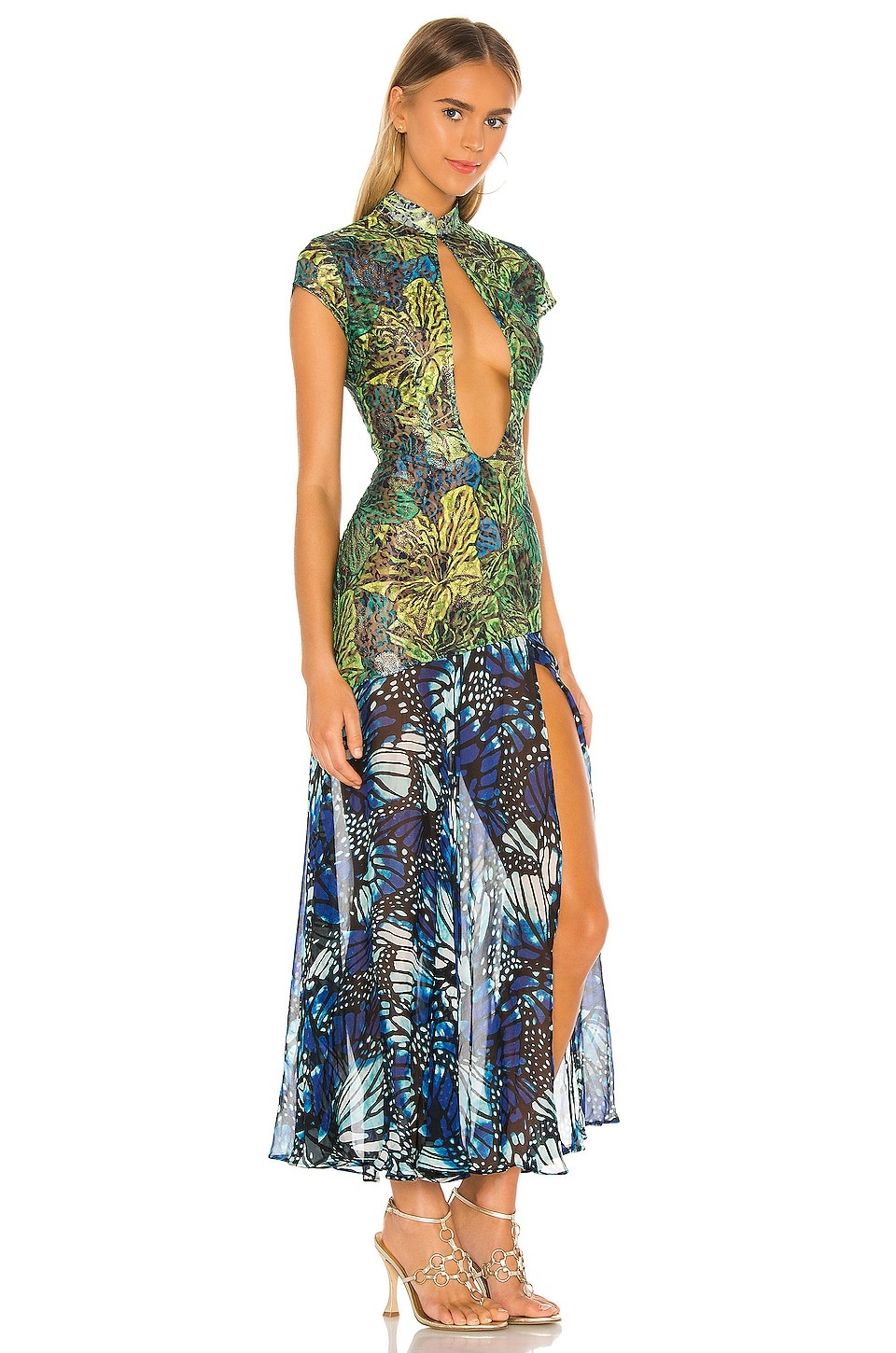 Lace Butterfly Dress - 2