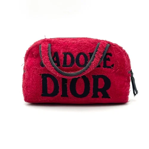 Christian Dior Red J'adore Terry Bag - 1