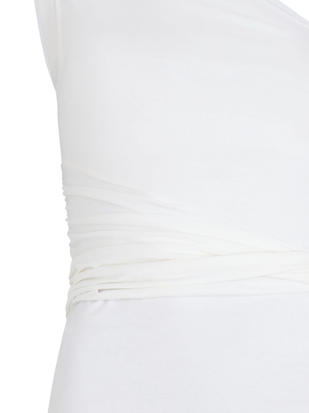one-shoulder organic cotton top - 2