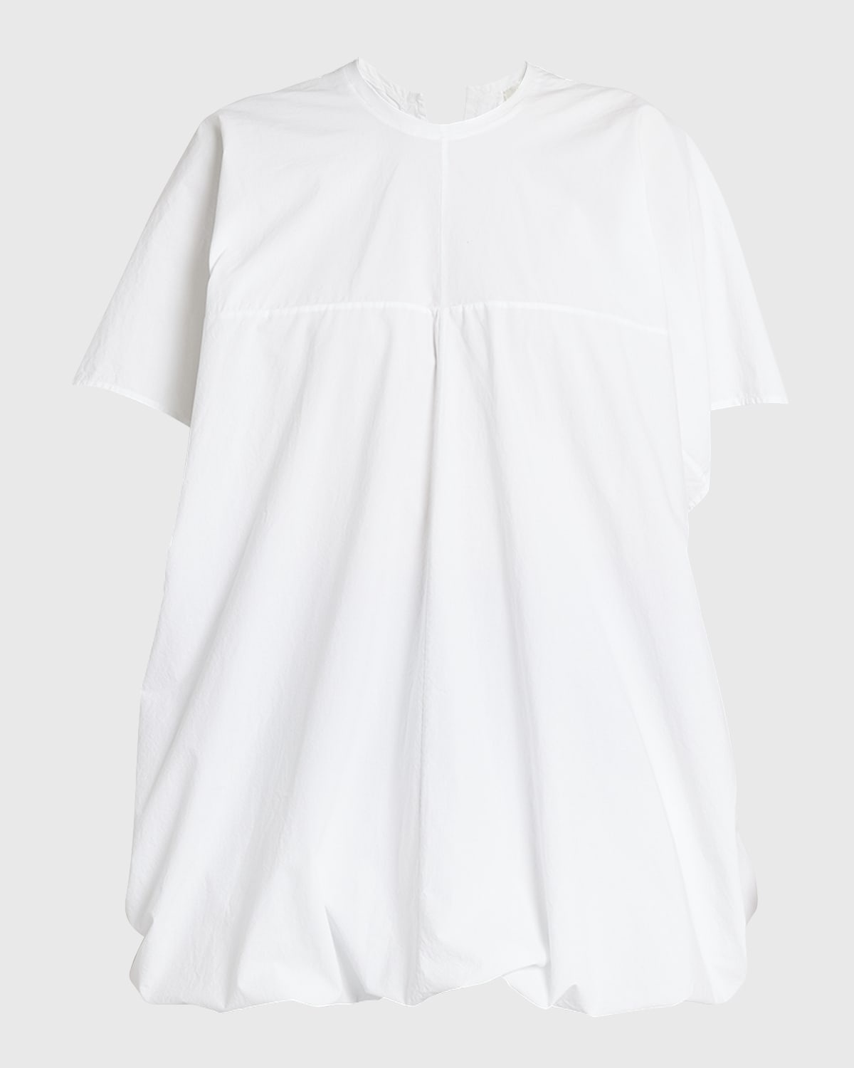 Ivio Short-Sleeve Drawstring Balloon Top - 1