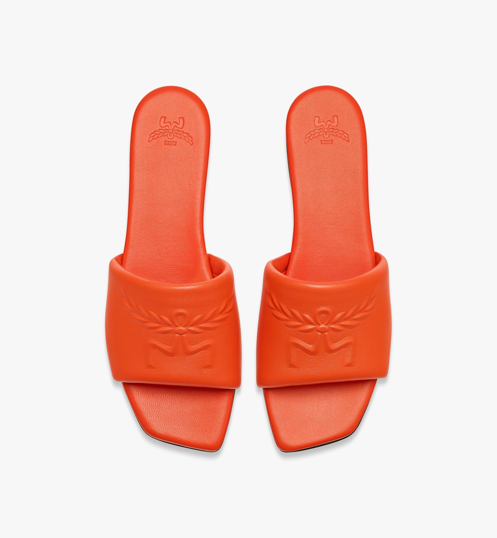Laurel Flat Sandals in Lamb Leather - 5